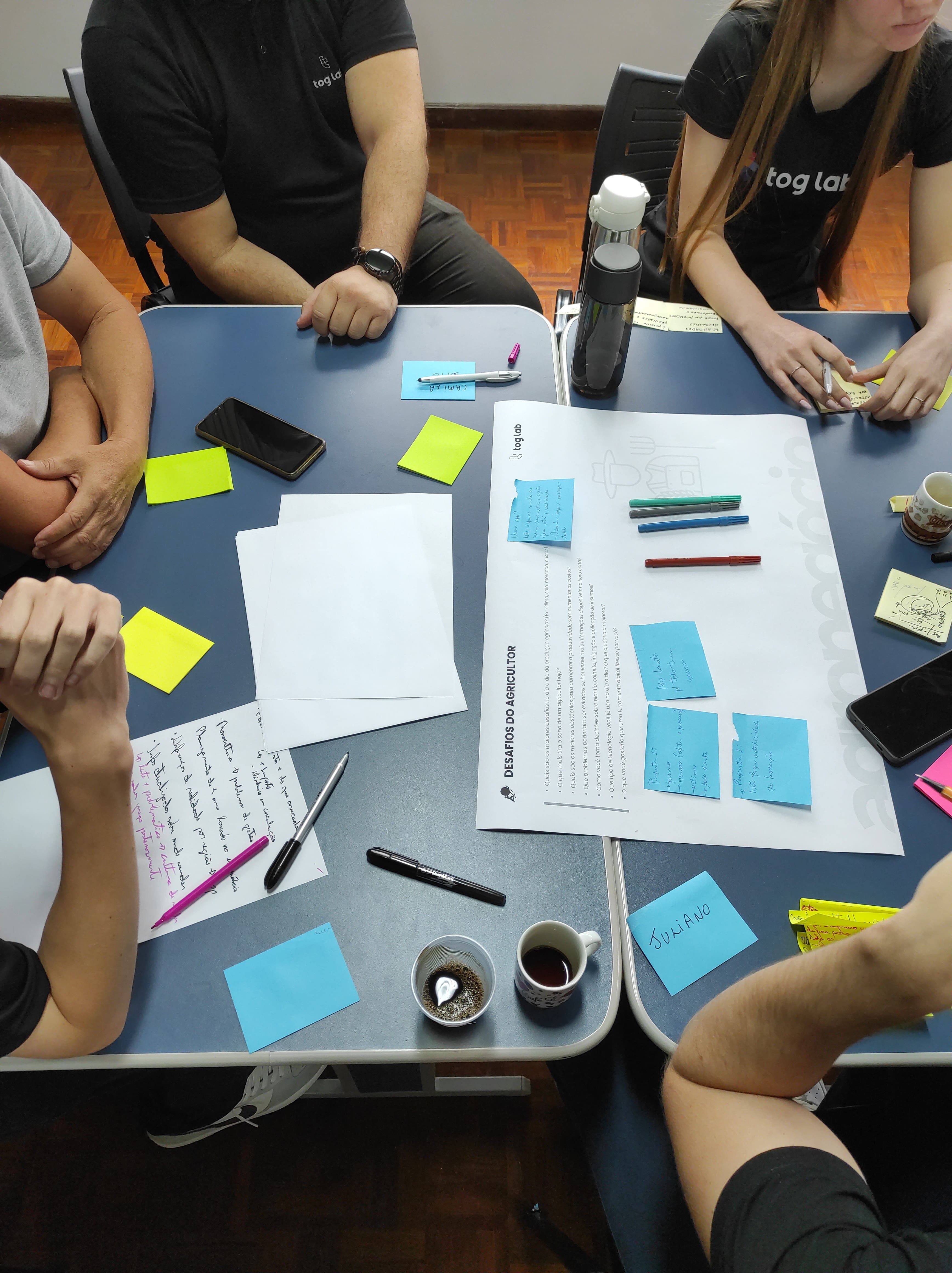 Strategic Design Design Sprint workshop with Super Agro project participants